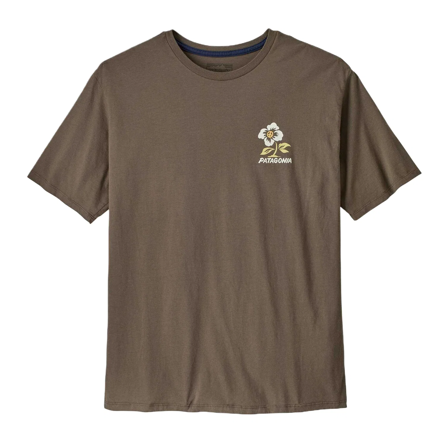 Футболка органическая мужская Patagonia, Dark Brown PSML