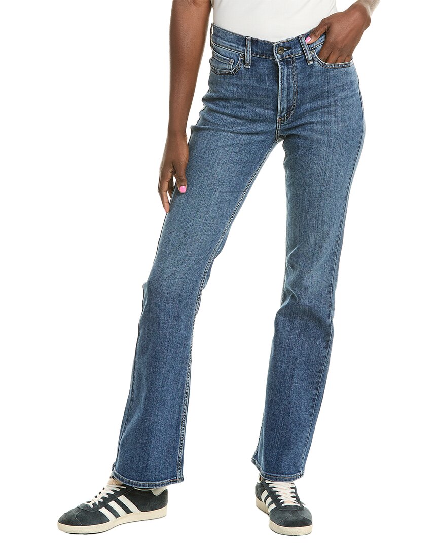 

Джинсы rag & bone Piper средней посадки с эффектом потертости Bootcut, цвет multi