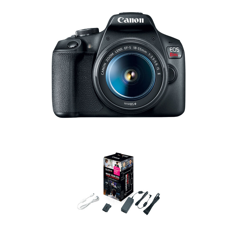 

Зеркальная камера Canon Canon EOS Rebel T7 DSLR Camera with 18-55mm Lens and