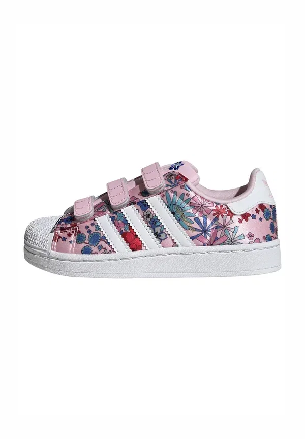 Кроссовки Adidas Originals Liberty London Superstar, прозрачно-розовый/белый/светло-розовый