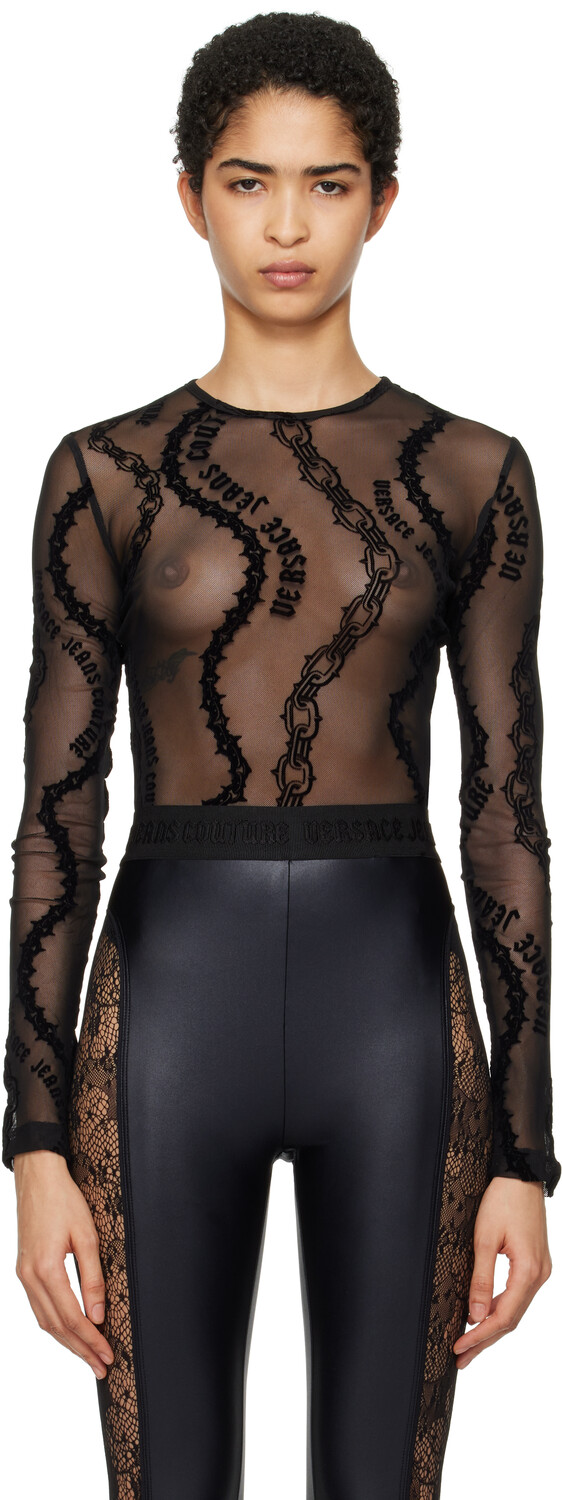

Боди Chain Couture Mesh Versace Jeans Couture