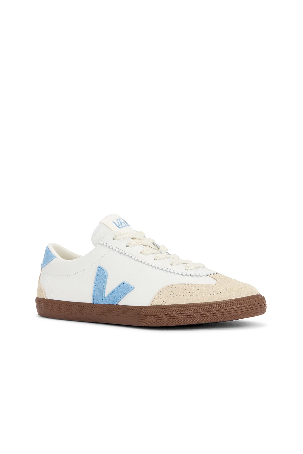 Кроссовки Volley Veja, white & aqua & bark — фото 2
