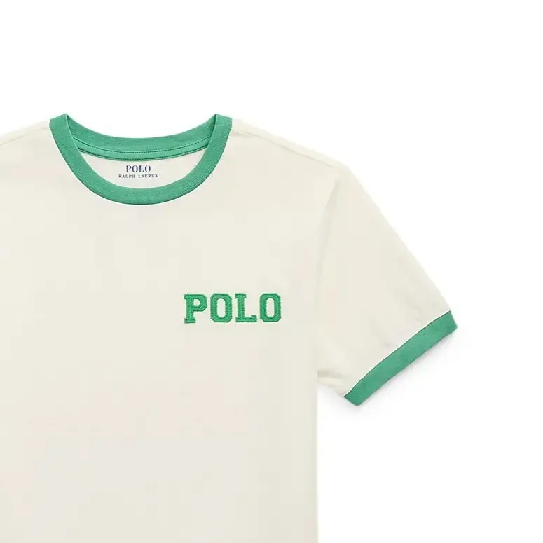 Футболка с коротким рукавом ss25 для детей Polo Ralph Lauren, белый — фото 3