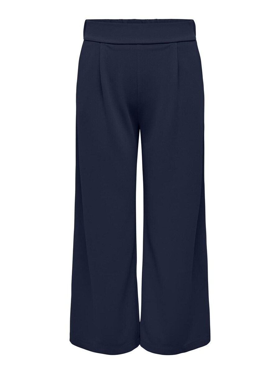 

Брюки-кюлоты ONLY Carmakoma Wide leg Pleat-Front Pants, морской синий