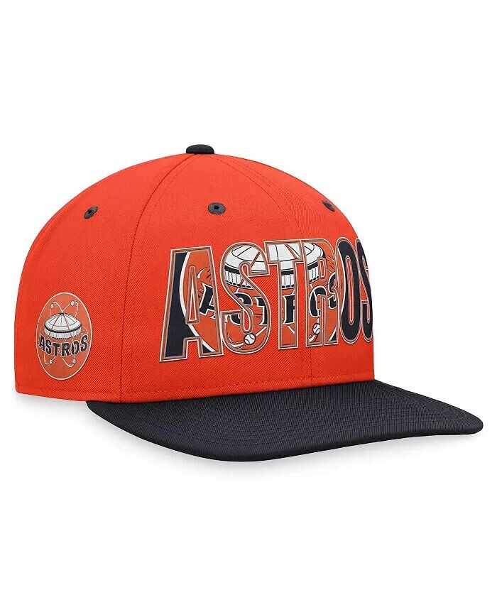 

Мужская оранжевая кепка Snapback Houston Astros Cooperstown Collection Pro Snapback Nike