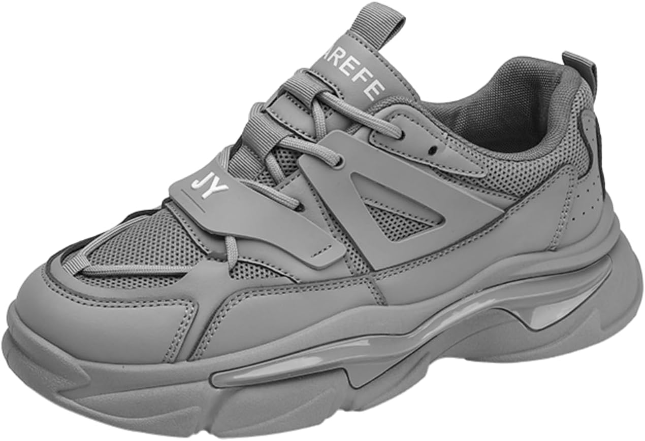 

Мужские стильные массивные кроссовки, модная городская обувь - идеально подходят для прогулок по улицам, встреч с друзьями на выходных и ежедневных поездок Aokisx, серый