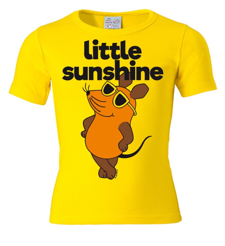 

Футболка LOGOSHIRT Maus - Little Sunshine, желтый