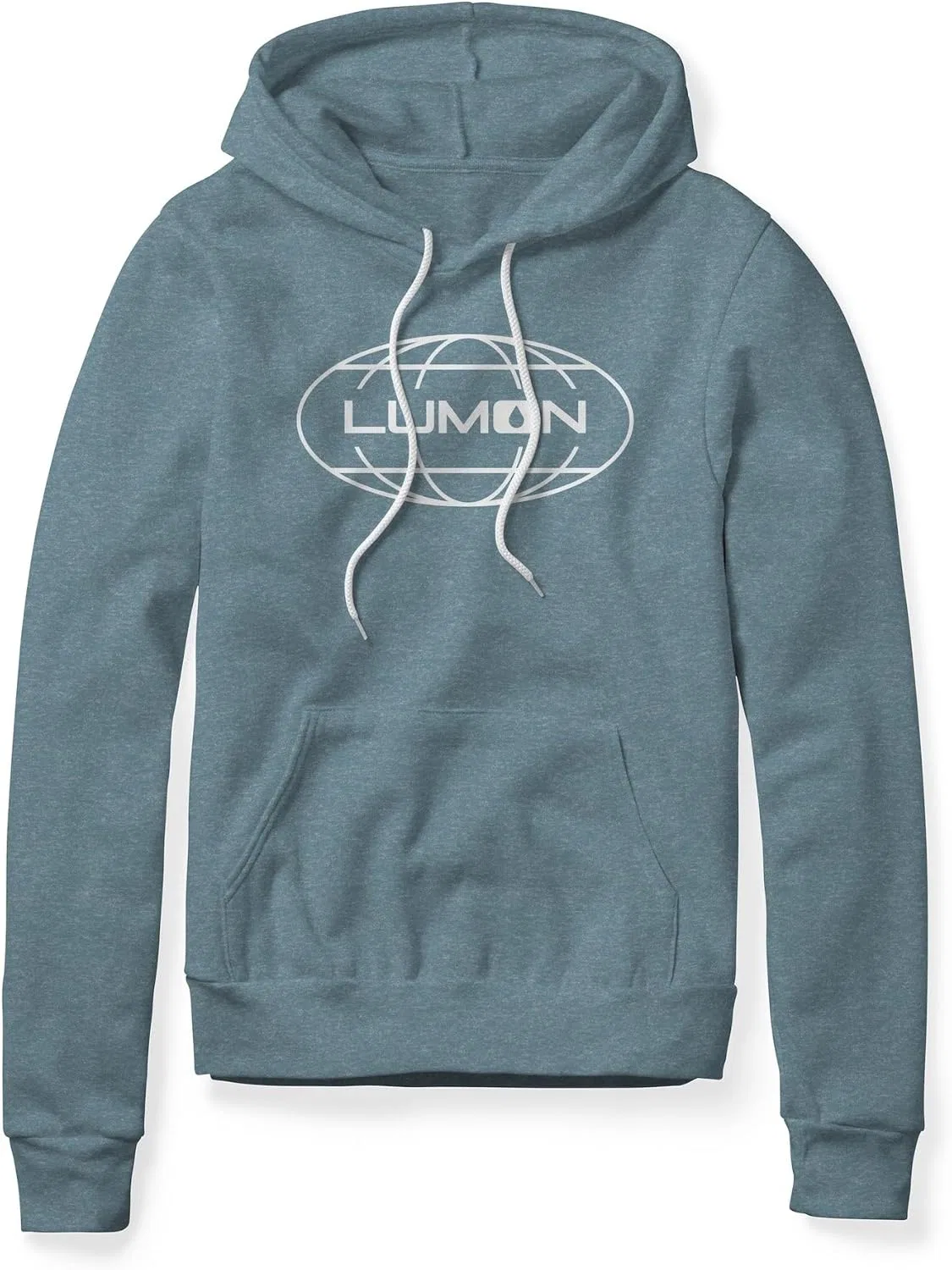 Толстовка с капюшоном Lumon Logo, Heather Turquoise