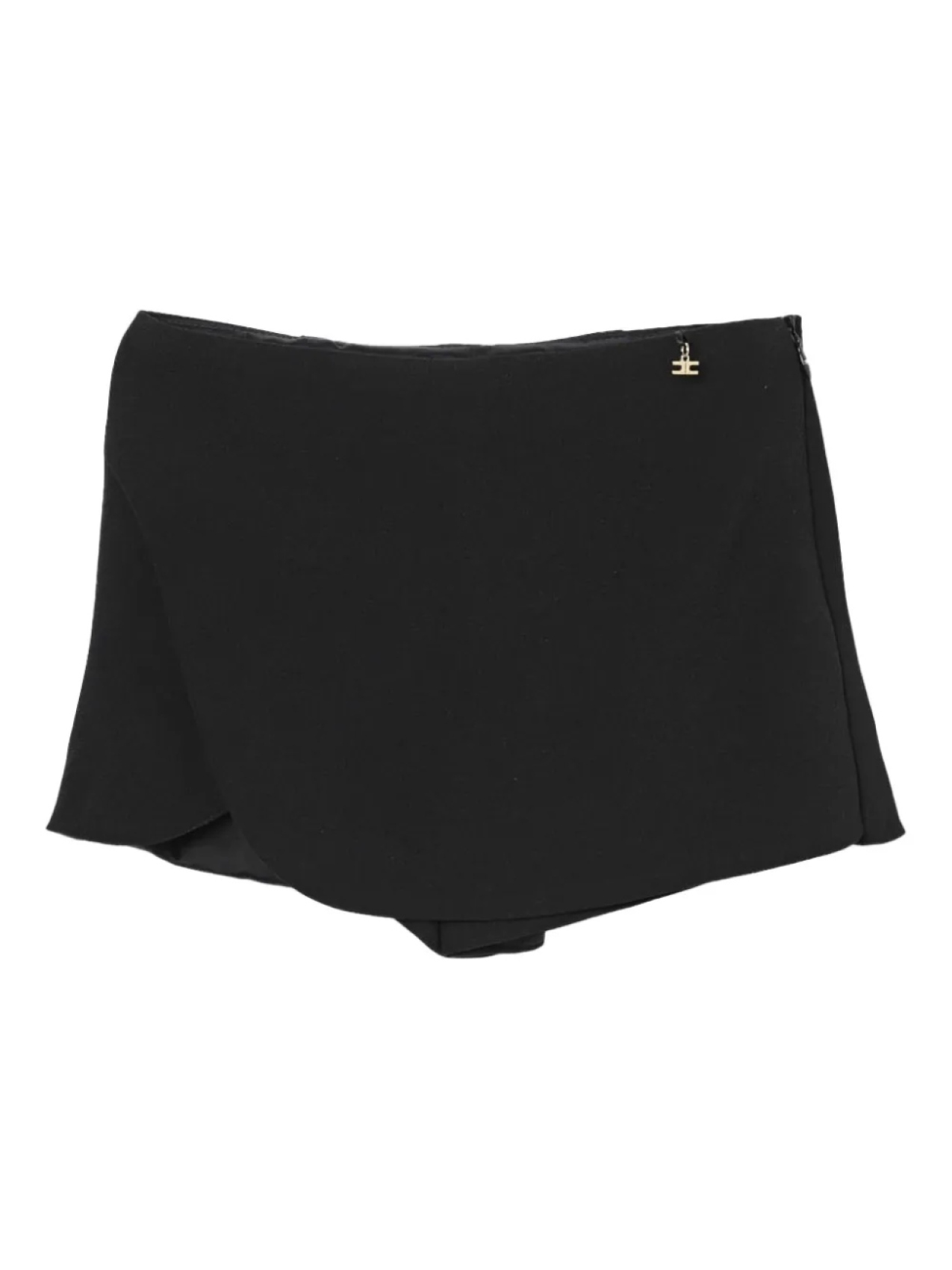 

Шорты Elisabetta Franchi Kids с логотипом, черный