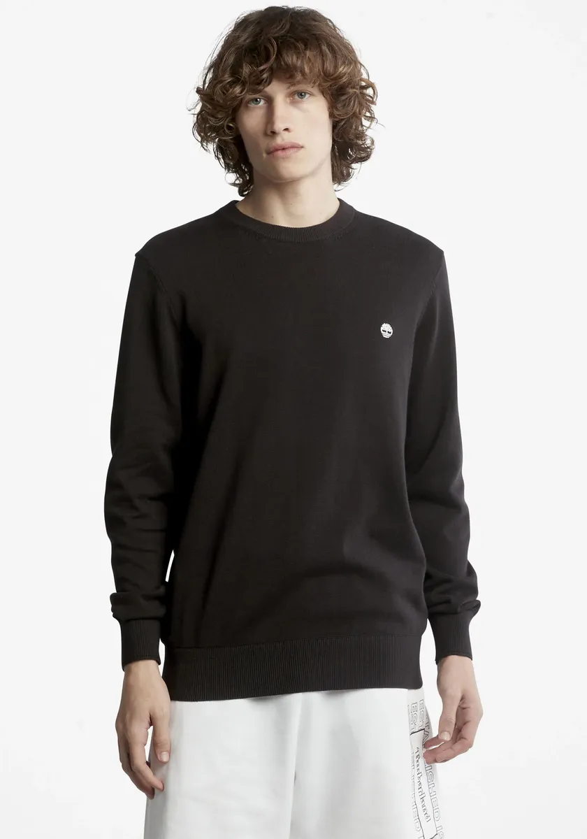 

Свитер Timberland с круглым вырезом "WILLIAMS RIVER Cotton YD Sweater", черный
