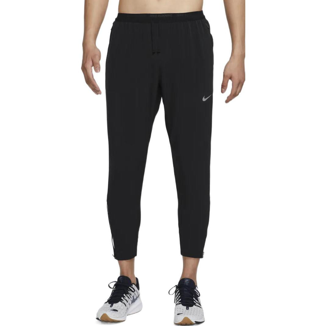 Спортивные брюки Men's Nike Casual Micro Mark Printing Straight Solid Color Reflective Sports Pants/Trousers/Joggers Autumn Black DQ4746-010 — фото 4