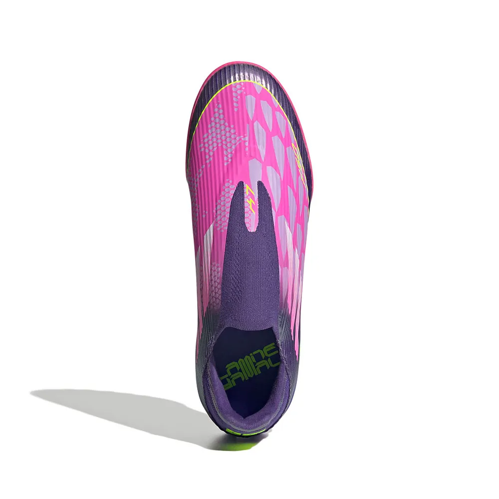 Футбольные бутсы adidas F50 League LY Laceless TF, фиолетовый — фото 2