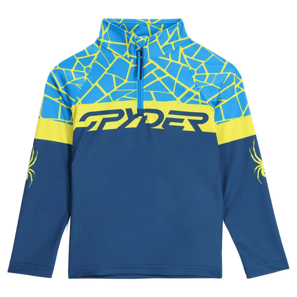 

Толстовка Spyder Mini Bug half zip, синий