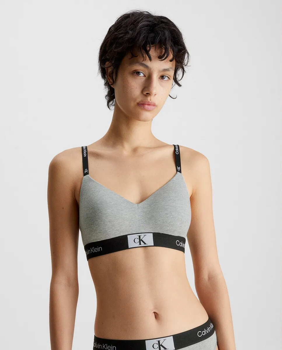 

Бралетт – хлопок 1996 г Calvin Klein, серый