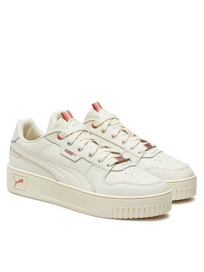 Кроссовки Puma, экрю — фото 2