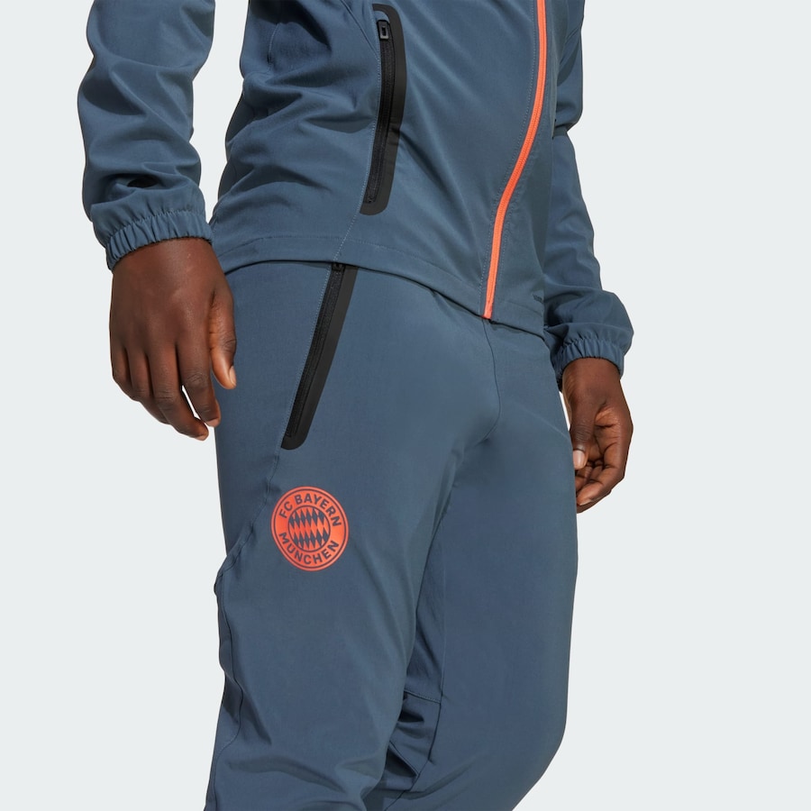 Обычные спортивные штаны ADIDAS PERFORMANCE FC Bayern München Tiro 25 Competition, Basalt Grey — фото 4