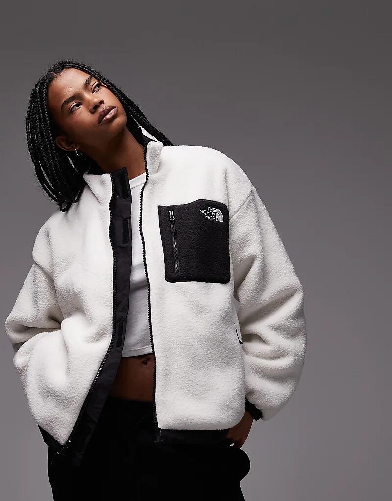 

Двусторонняя флисовая куртка North Face Yumiori черного цвета