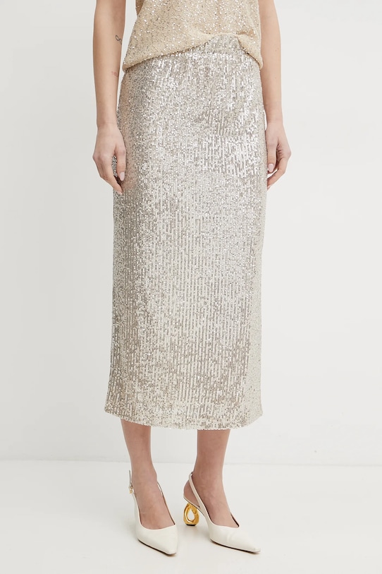 

Юбка Weekend Max Mara, серебряный