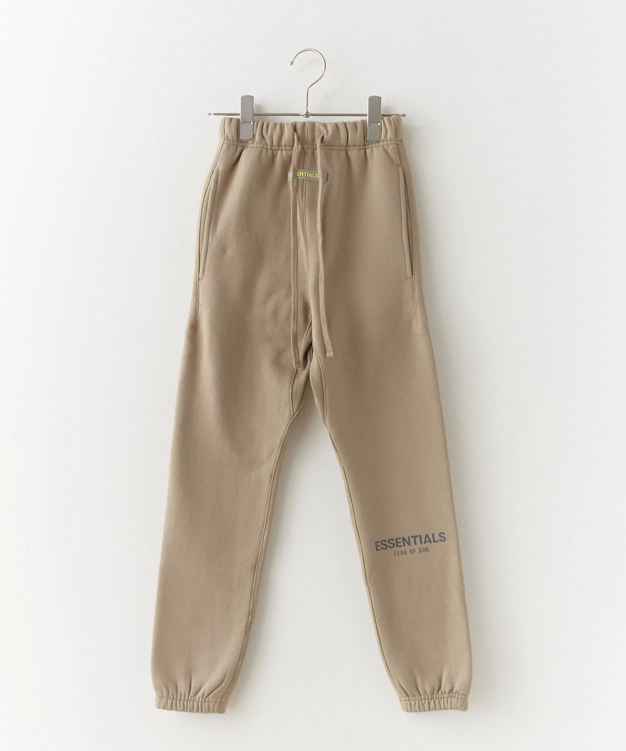 Спортивные штаны Fear of God Essentials FOG KIDS, серо-зеленые