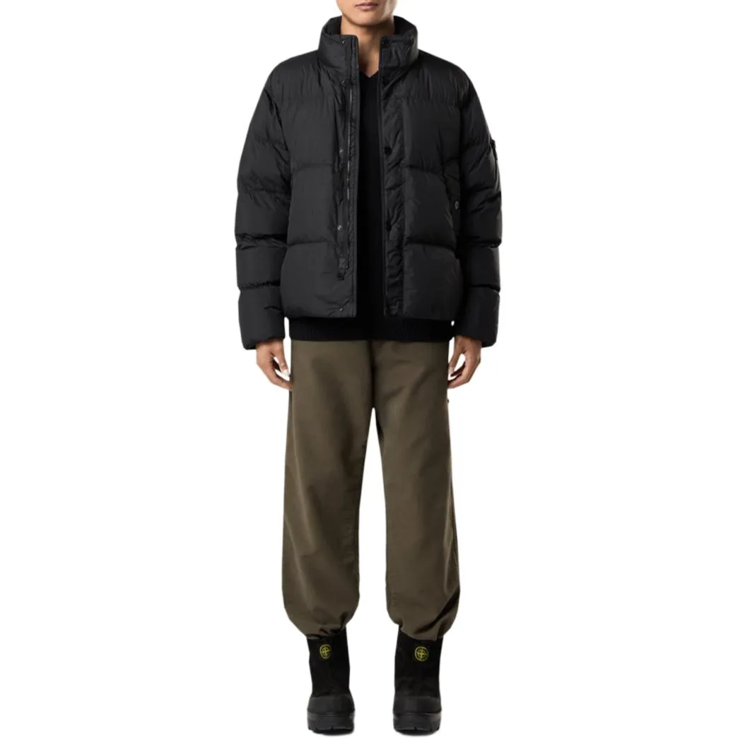 STONE ISLAND Куртка пуховая мужская SS26 Black — фото 4