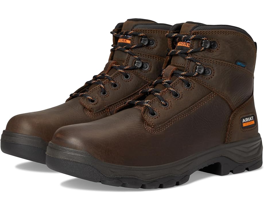

Ботинки Ariat Turbo Duratread 6" Waterproof Work Boots, цвет Dark Brown