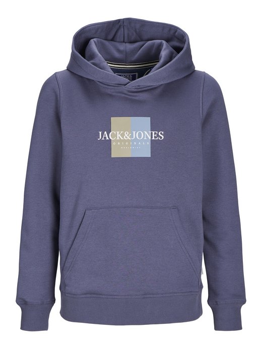 

Толстовка с капюшоном Jack & Jones Junior, синий