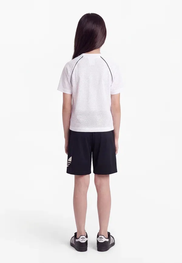 Детский комплект шорт Adidas Originals, белый/черный — фото 2