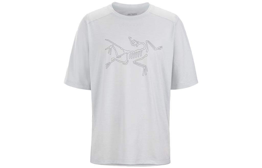 Футболка Cormac Series Men's Arcteryx, Atomic Gray/Atmos Heather — фото 4