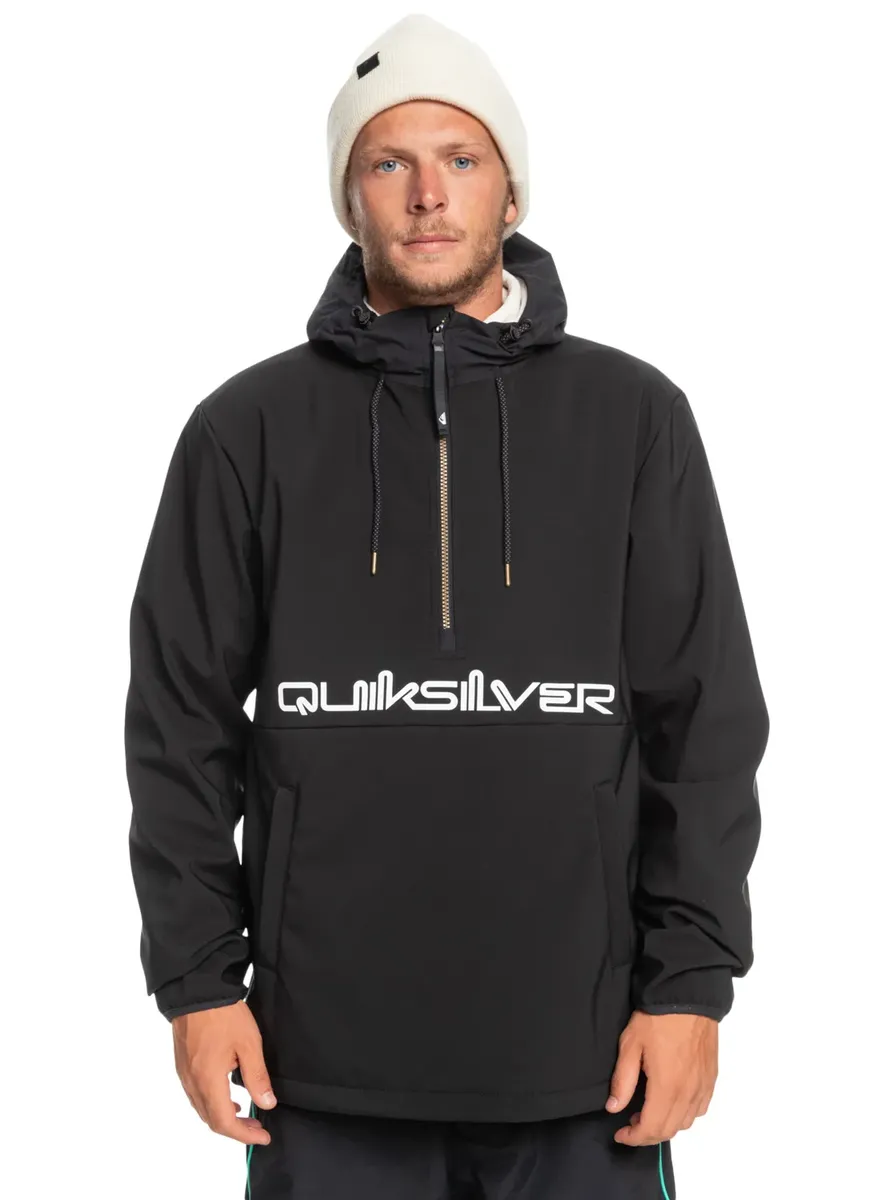 

Флисовая куртка Quiksilver "Live For The Ride" с капюшоном, черный