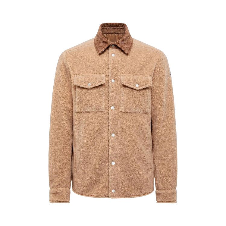 

Рубашка Moncler Long-Sleeve Shirt, Tan