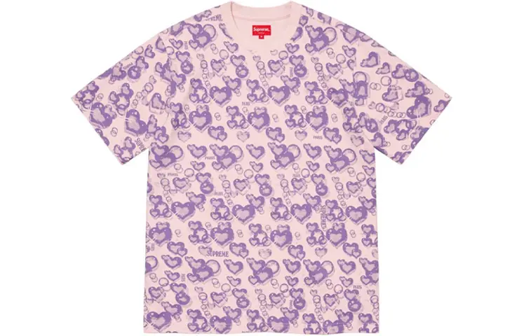 

Футболка унисекс Supreme, Светло-розовый