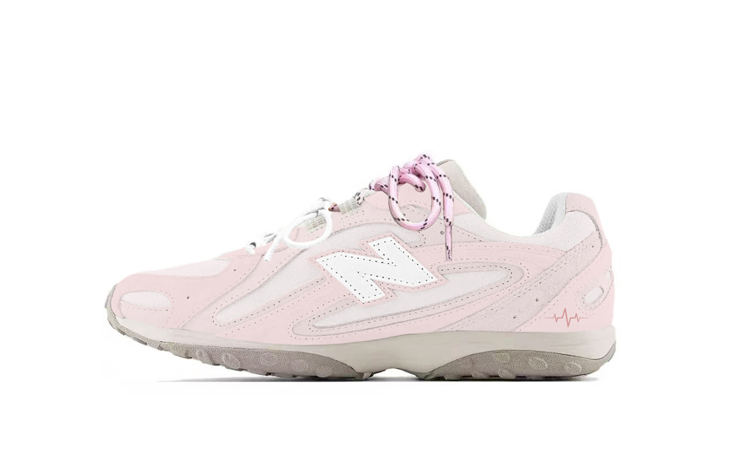 

New Balance Розовые унисекс низкие кегли 204L с износостойкой пудровой отделкой, цвет Pink