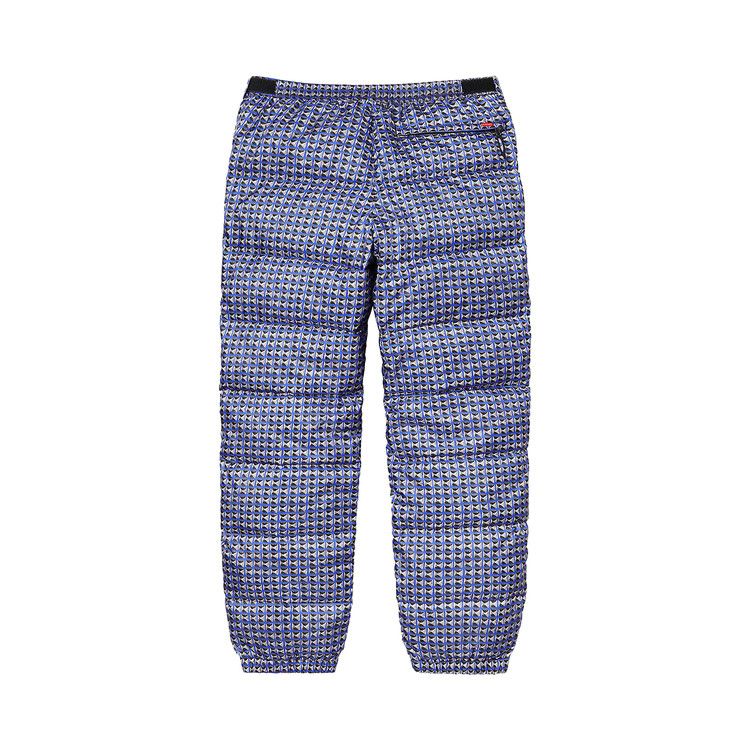Брюки Supreme x The North Face Studded Nuptse Pant, Royal — фото 2