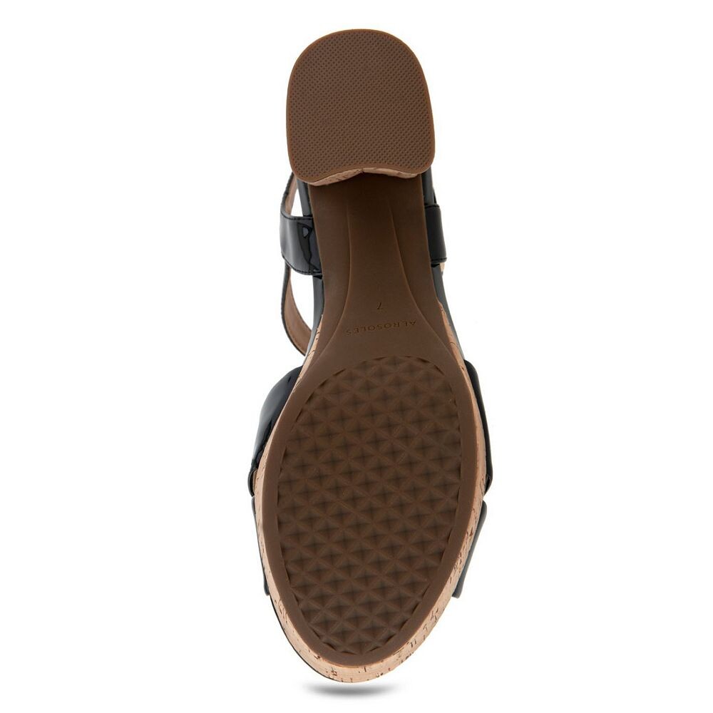 Женские сандалии на платформе Aerosoles Cosmos, цвет Black Patent Pu — фото 3