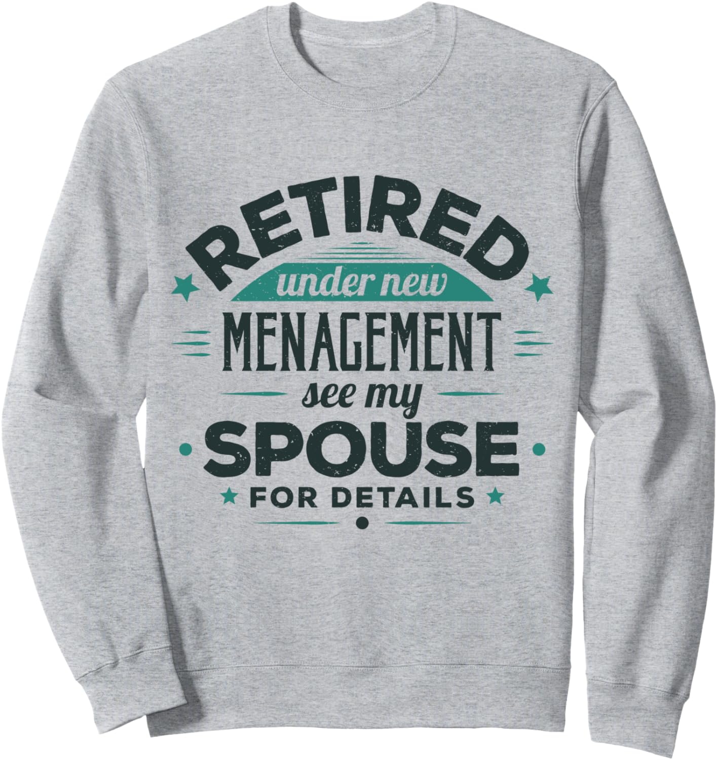 

Забавная толстовка в подарок супругу/супруге на пенсию, подарок пенсионеру для мужчин и женщин Funny Retirement Gifts Co., Ltd., серый