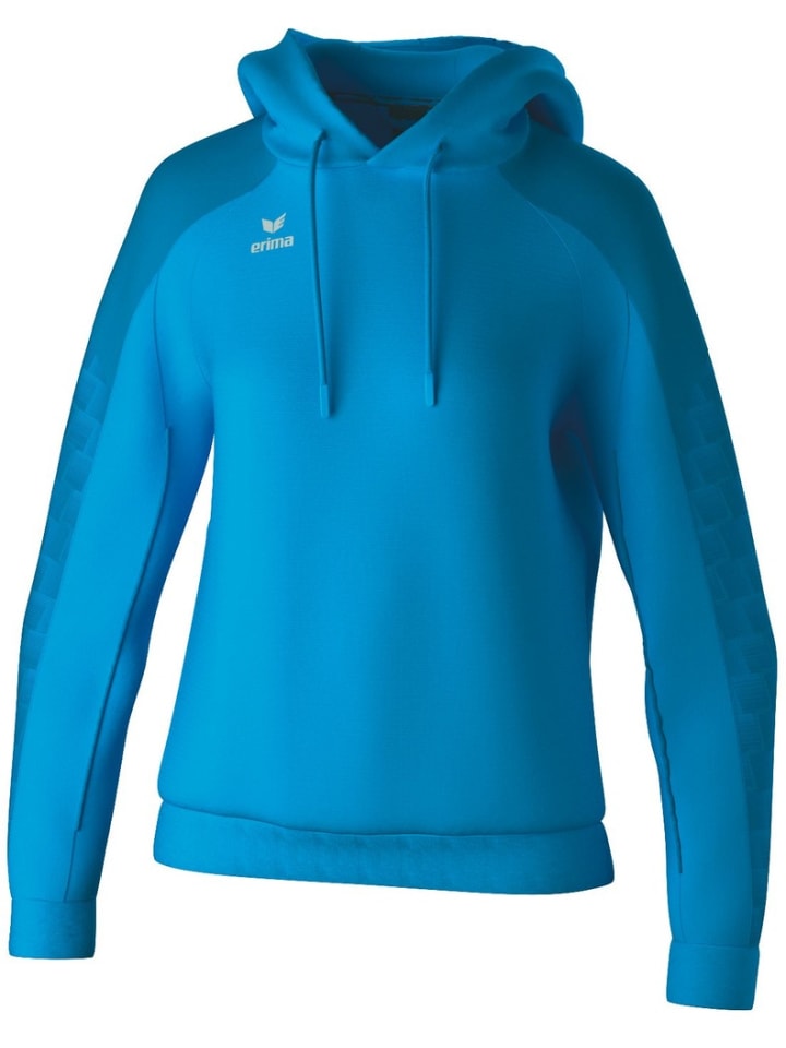 

Тренировочная куртка "Evo Star Hooded Sweatshirt" синего цвета erima