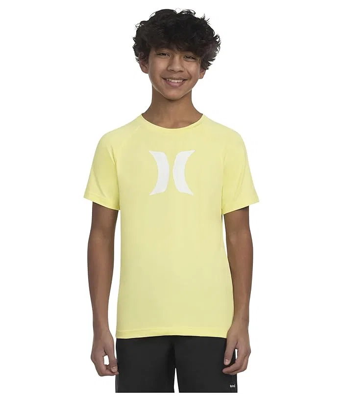 Рашгард Icon UPF 50+ Hurley Kids, Heavenly Yellow