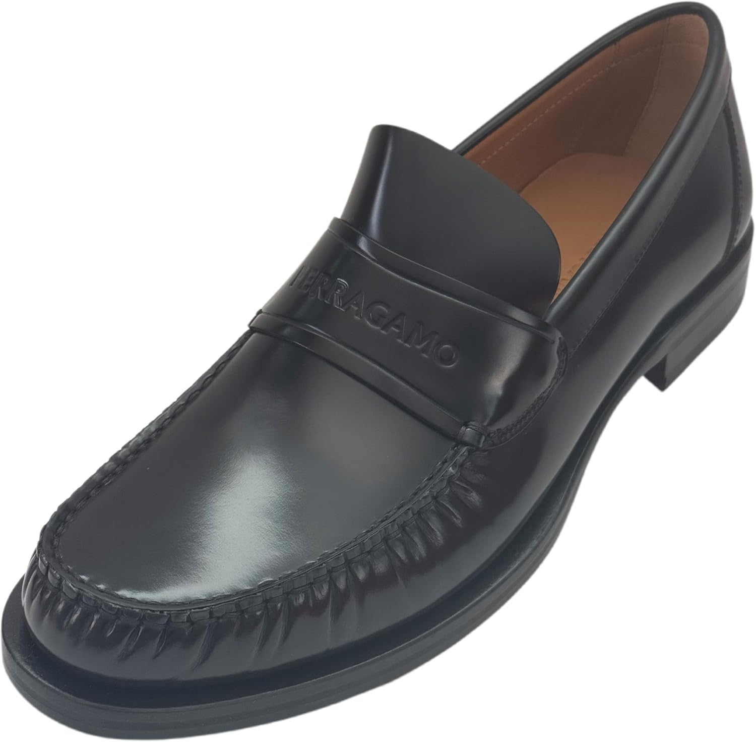 

Мокасины Ferragamo Fillmore из черной телячьей кожи