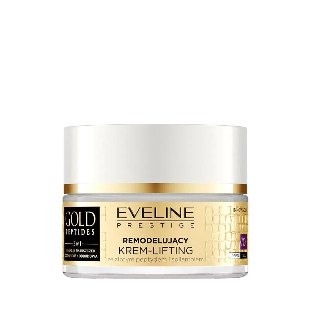 Крем для лица Eveline Cosmetics — Роскошный лифтинг- Gold Peptides + — фото 2