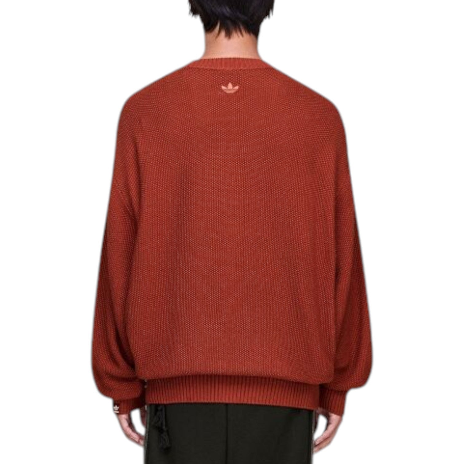 Свитер adidas x Song For The Mute 006 Graphic Relaxed Sweater 'Red' — фото 4