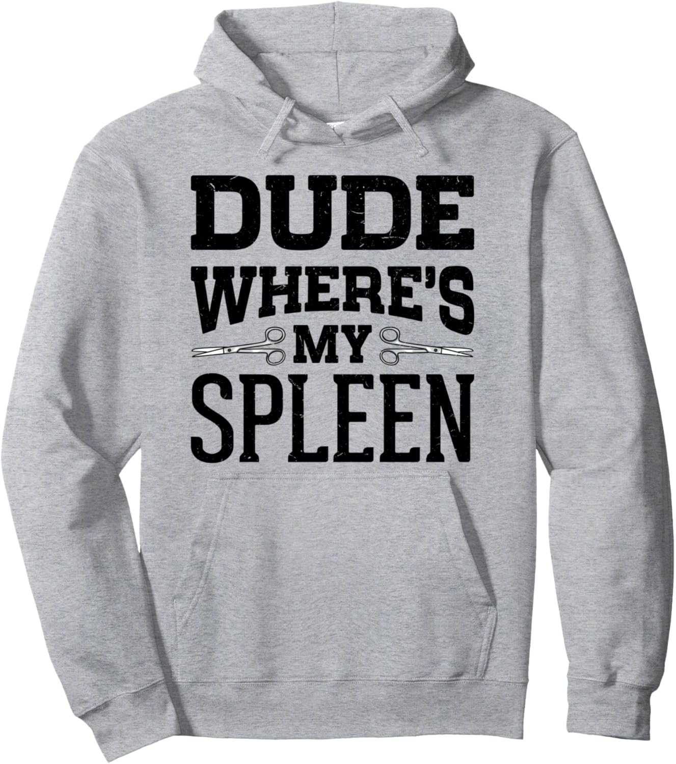 

Худи для восстановления после операции на селезенке, резекции растяжения связок Splenectomy Recovery, серый