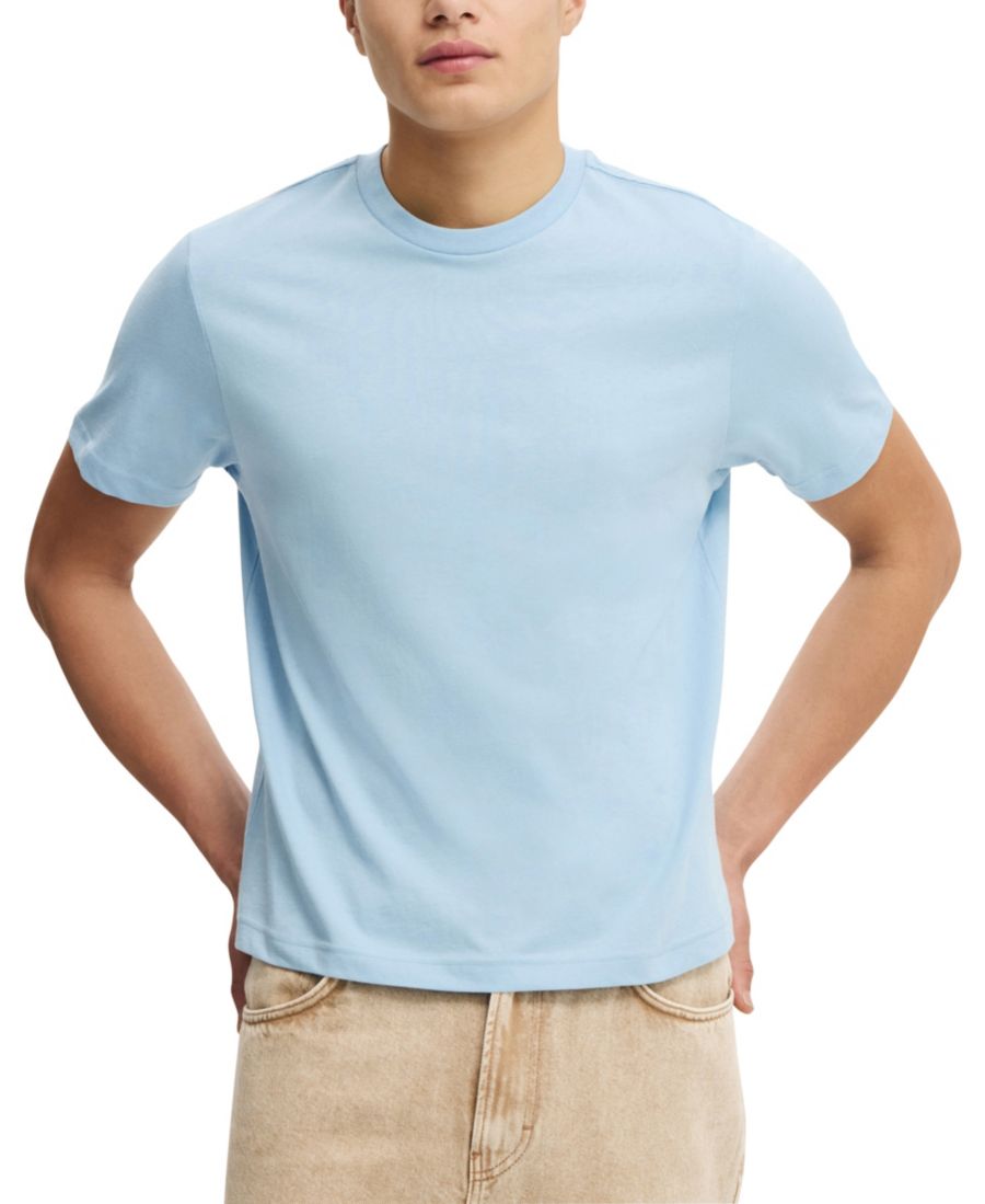 

Мужская приталенная футболка COTTON ON, Blue, Синий, Мужская приталенная футболка COTTON ON, Blue