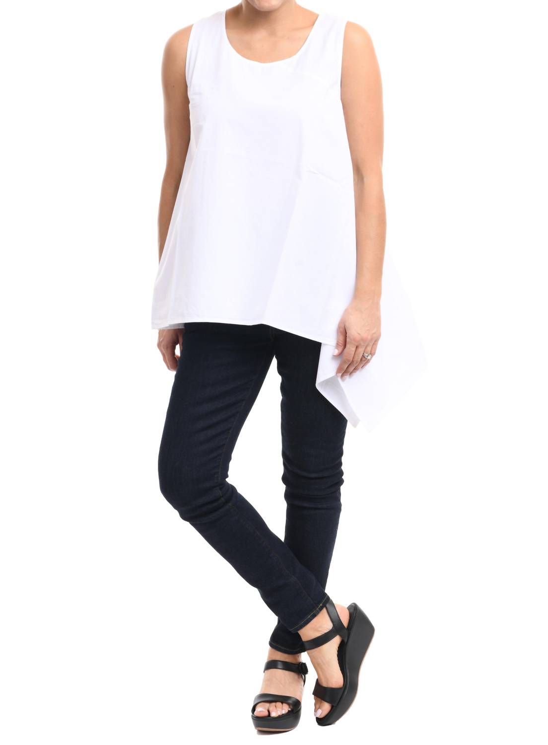 

Санторини топ в белом Tulip Clothing
