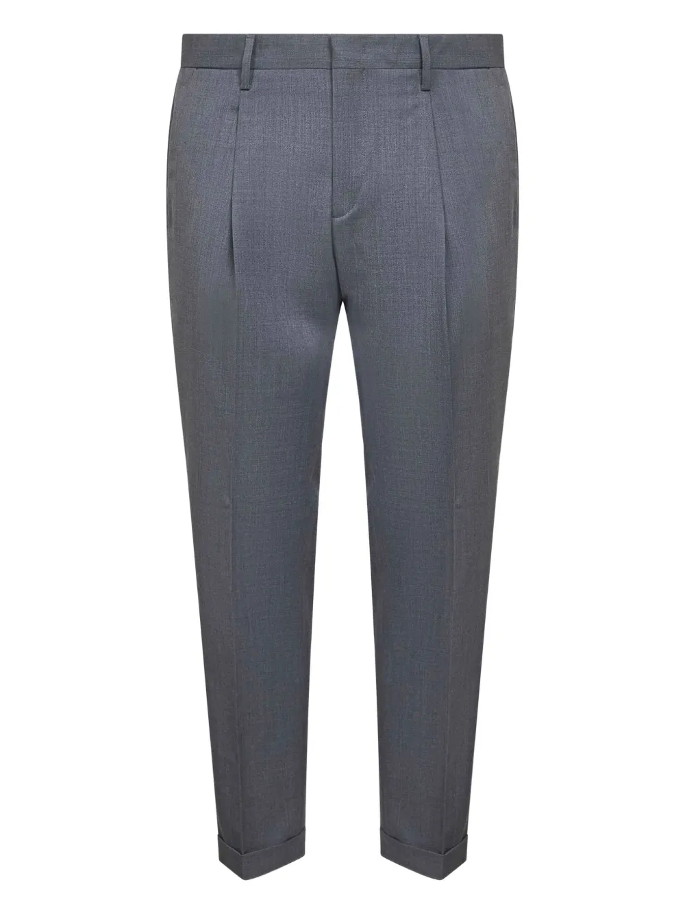 

Брюки с защипами и отворотами D4.0, серый