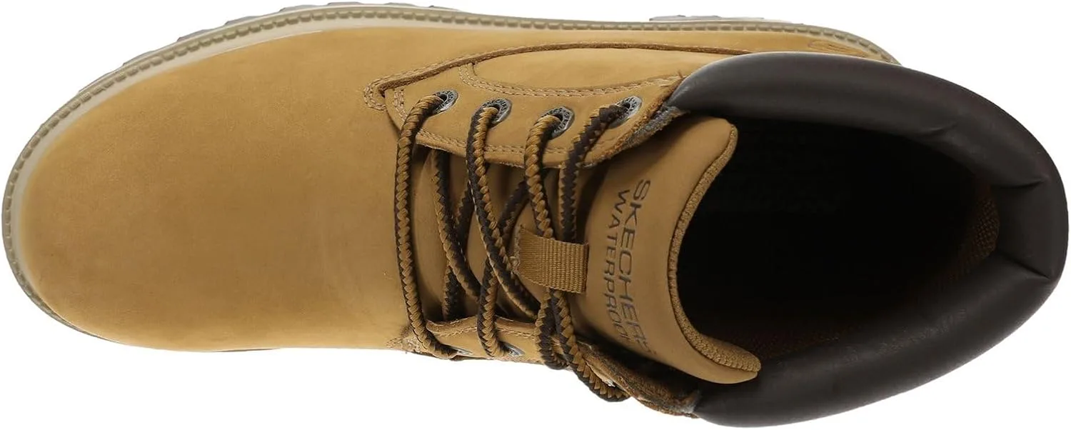 Мужские ботинки Skechers Sergeants ThaxterChukka, пшеничный — фото 2