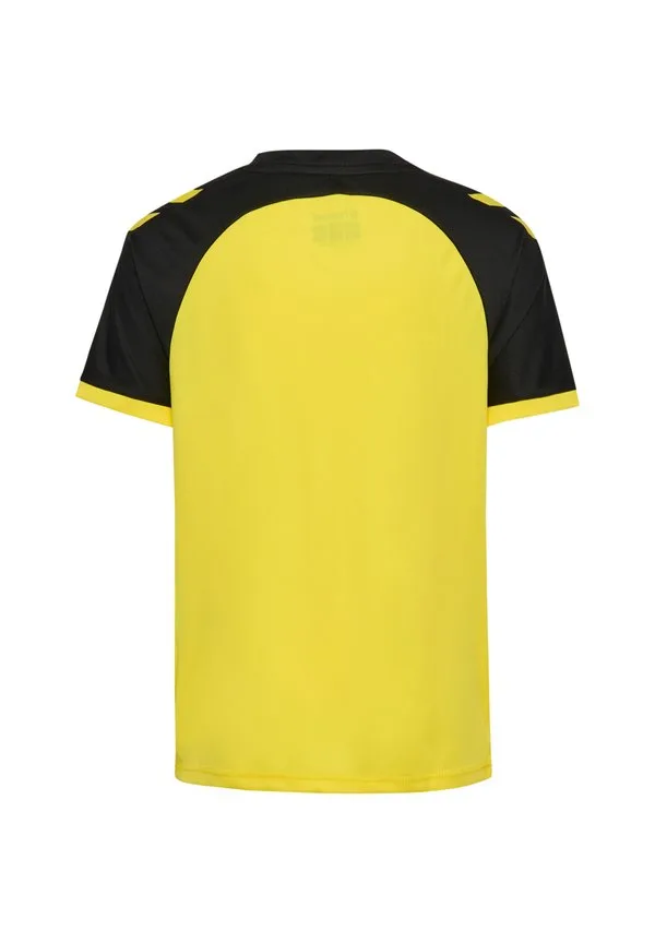Спортивная футболка лиги ss Hummel, Blazing Yellow Black — фото 2