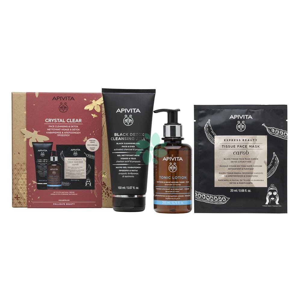 

Гель очищающий Apivita Limpiador Detox Negro