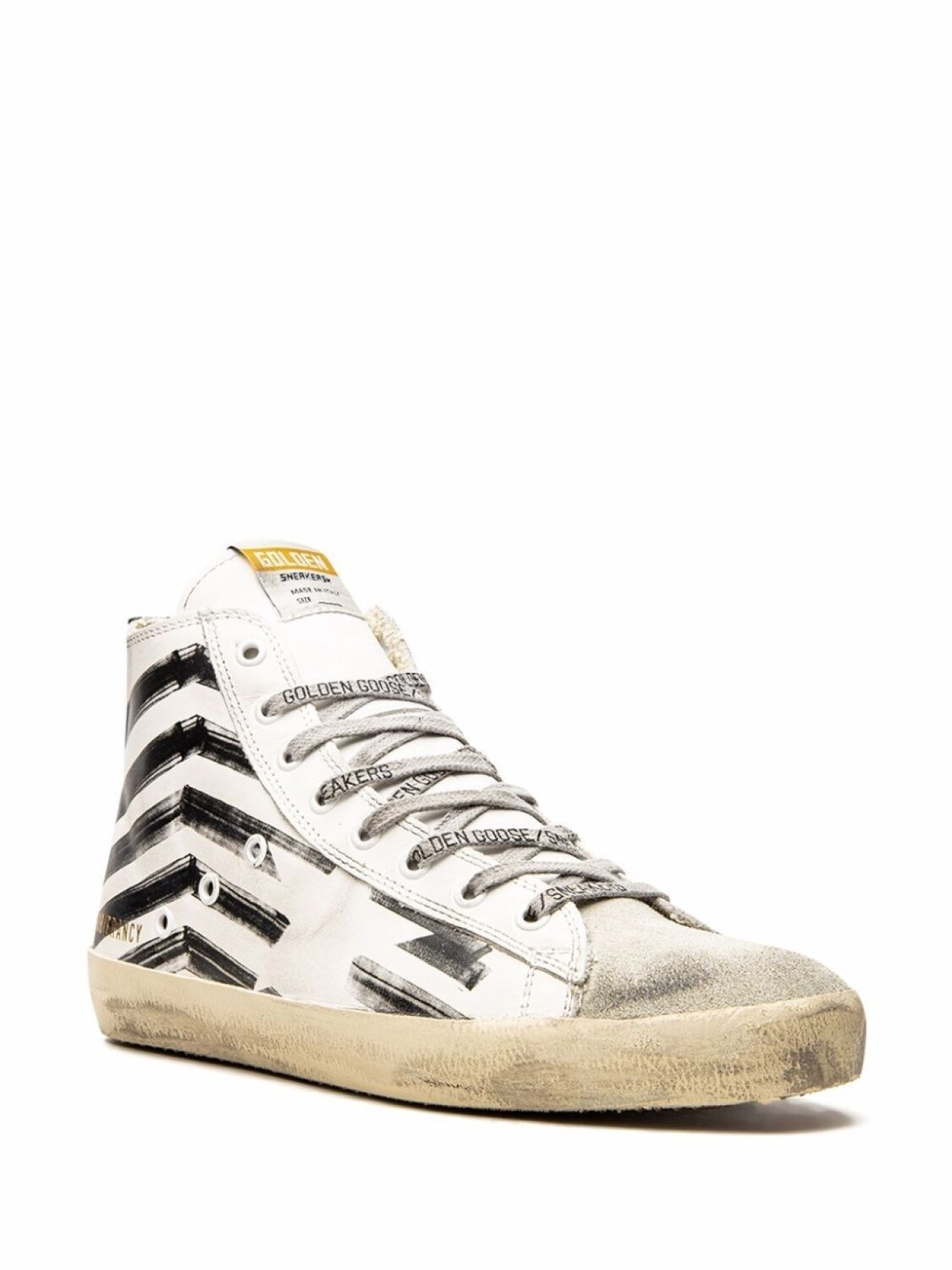 Высокие кеды Francy Golden Goose, белый — фото 2