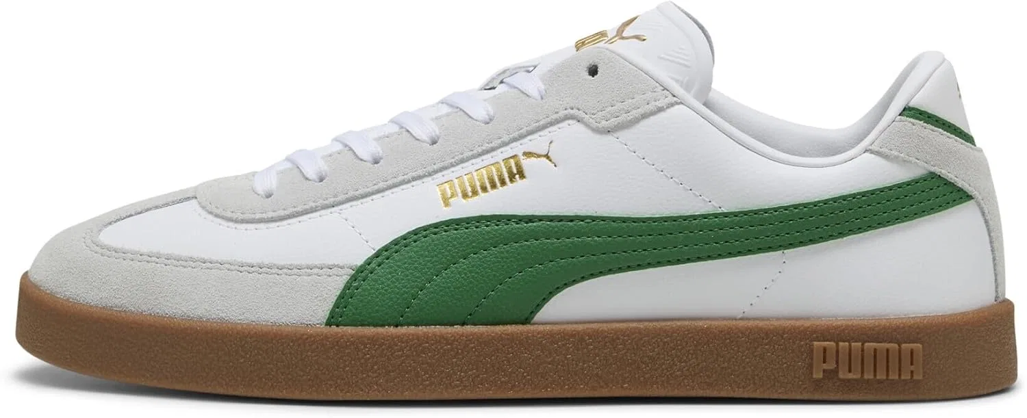 PUMA Унисекс кроссовки Puma Club II Era, Puma White Archive Green Gum — фото 4