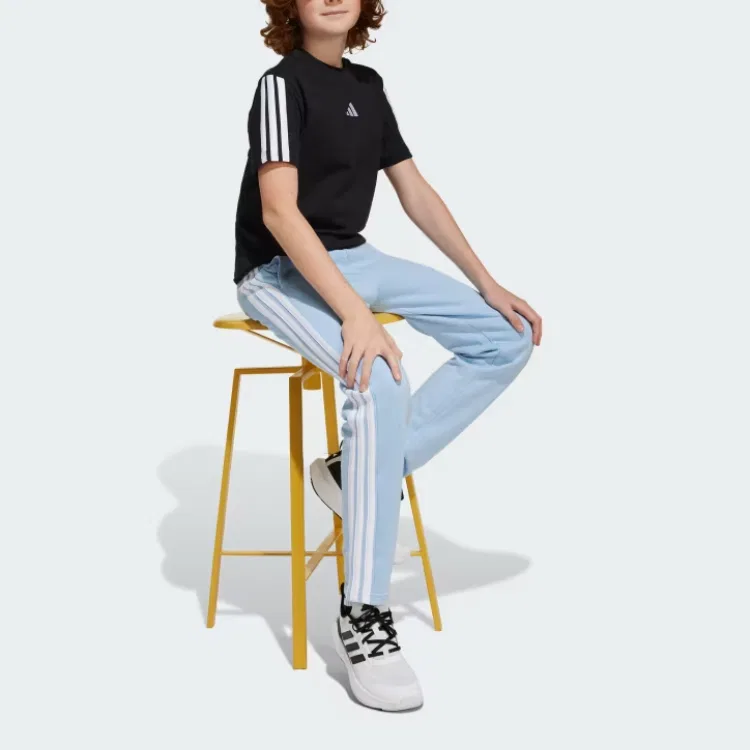 Футболка ESSENTIALS SS25 Black/White Kids' Adidas — фото 3